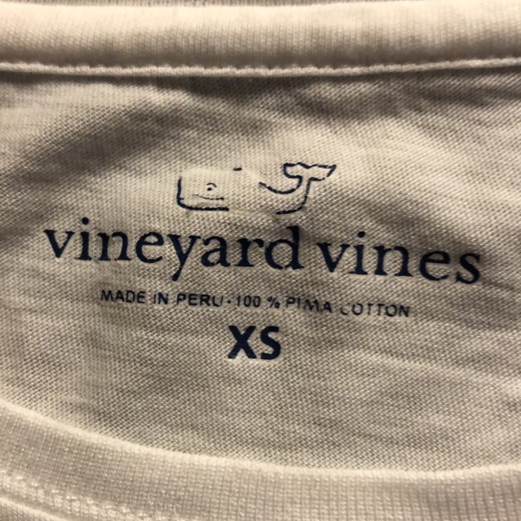 Vineyard Vines Whale White Graphic Long Sleeve - Picture 5 of 6